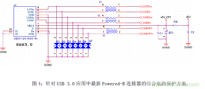 适用于USB3.0的电路?；し桨? width=