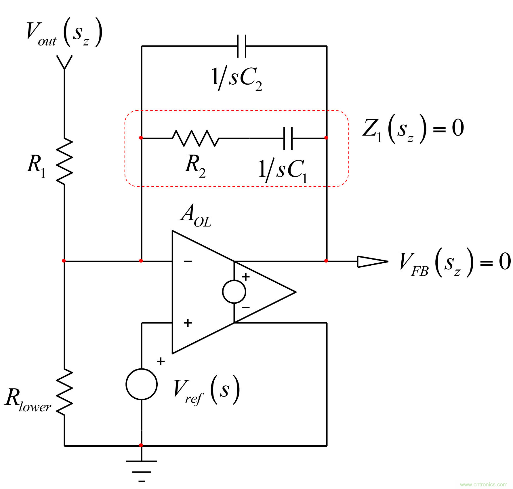 考量运算放大器在Type-2补偿器中的动态响应(一)