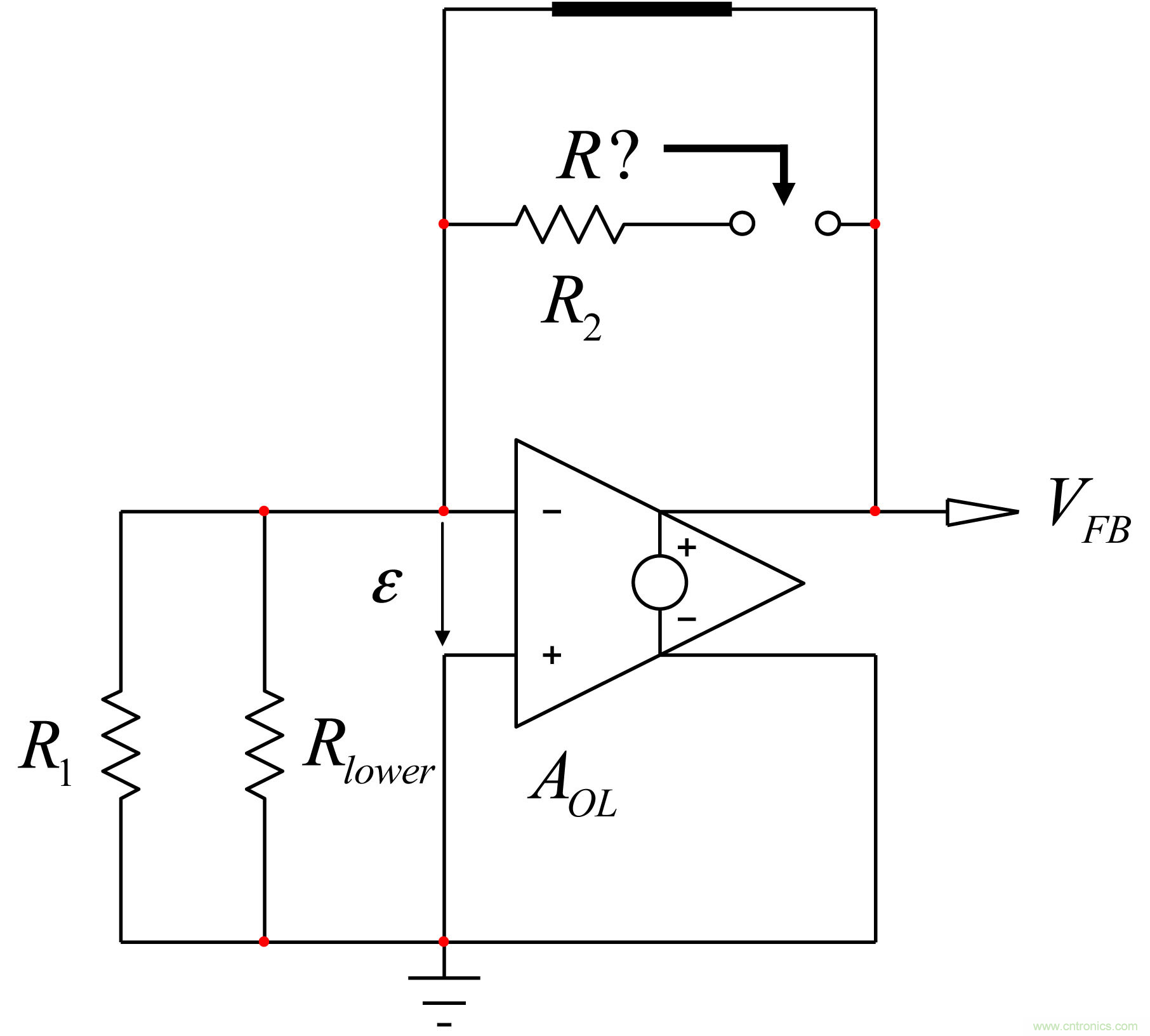 考量运算放大器在Type-2补偿器中的动态响应(一)