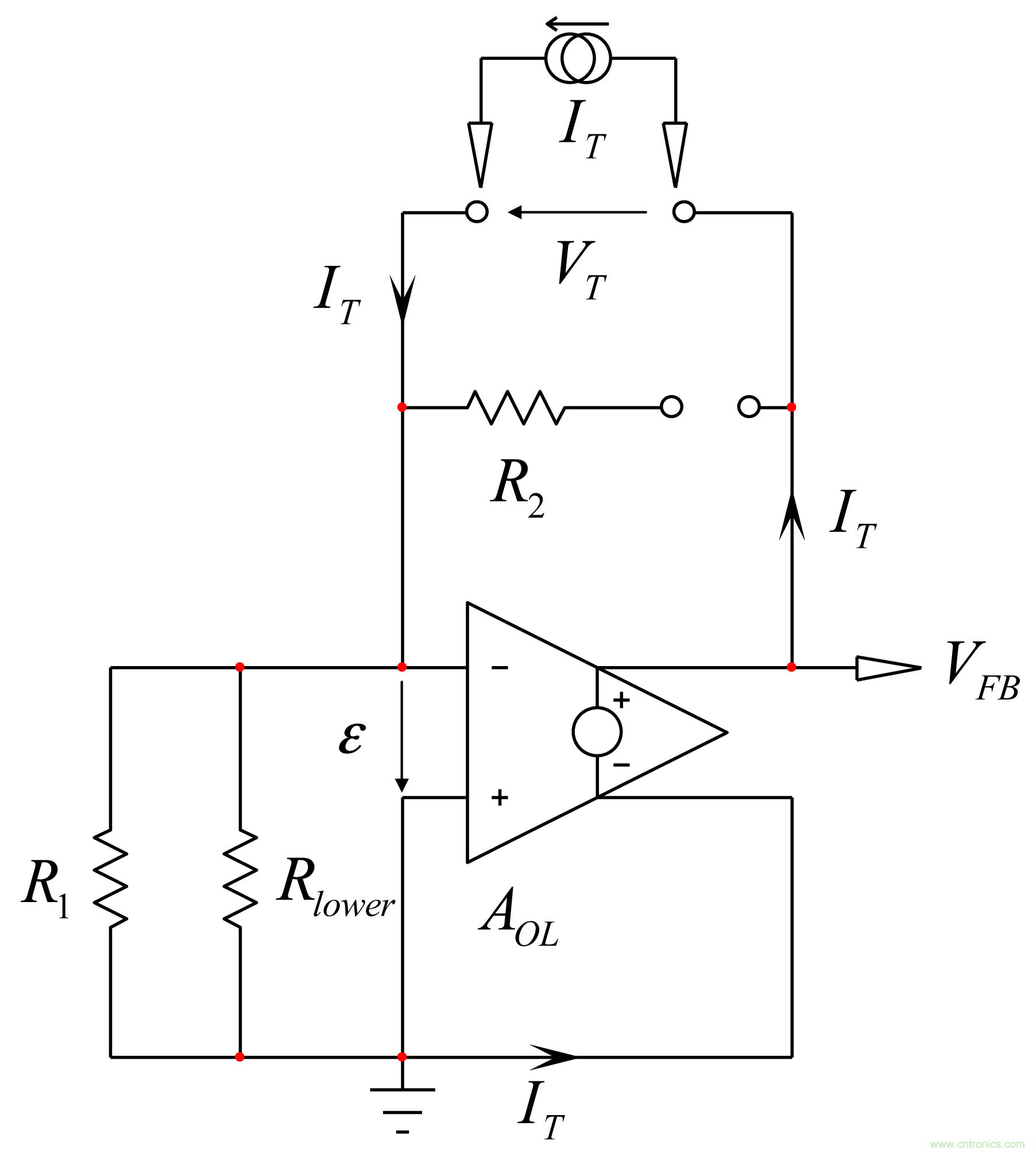 考量运算放大器在Type-2补偿器中的动态响应(一)