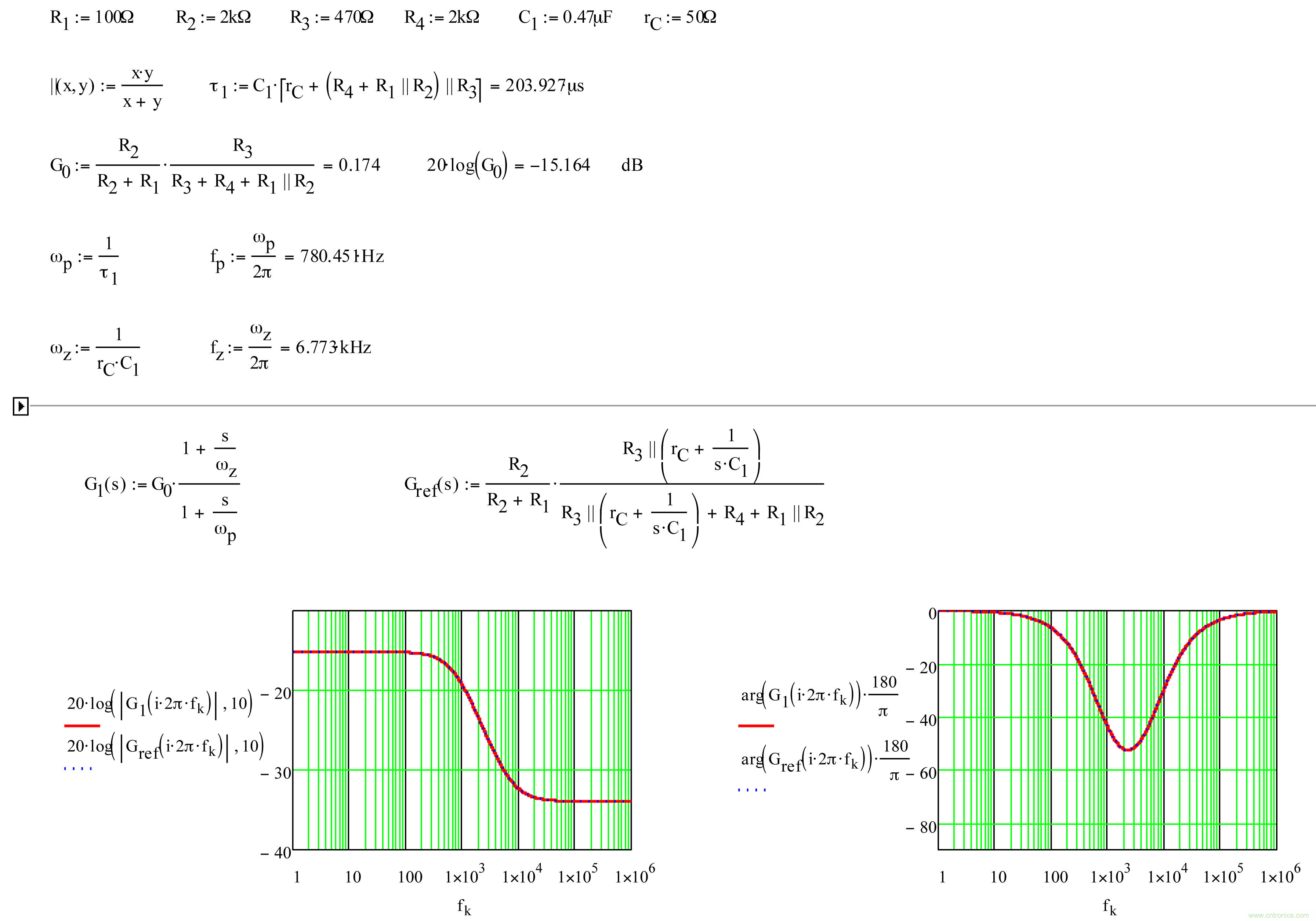 考量运算放大器在Type-2补偿器中的动态响应(一)
