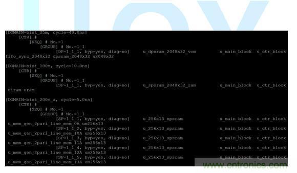 应用于时序控制芯片之内存测试解决方案