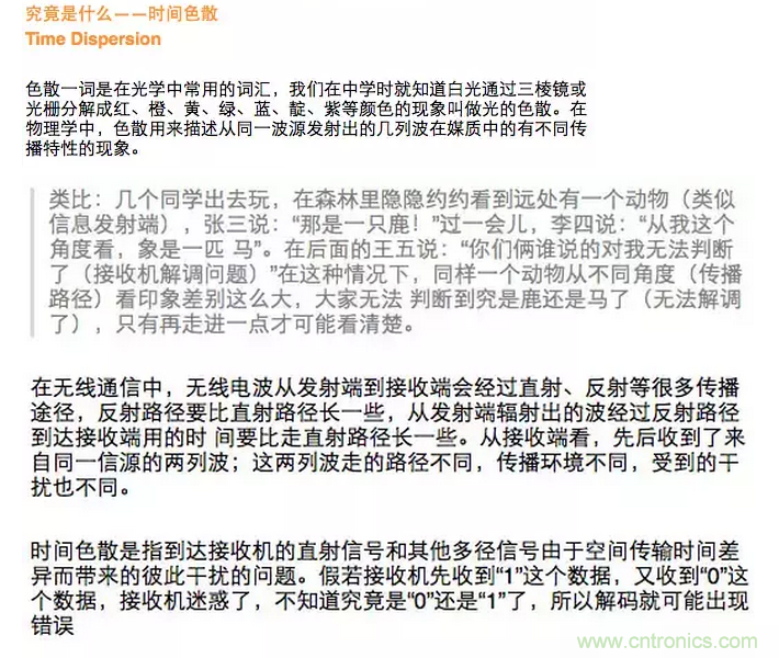 这样比喻无线通信中的那些专业术语，也是没谁了