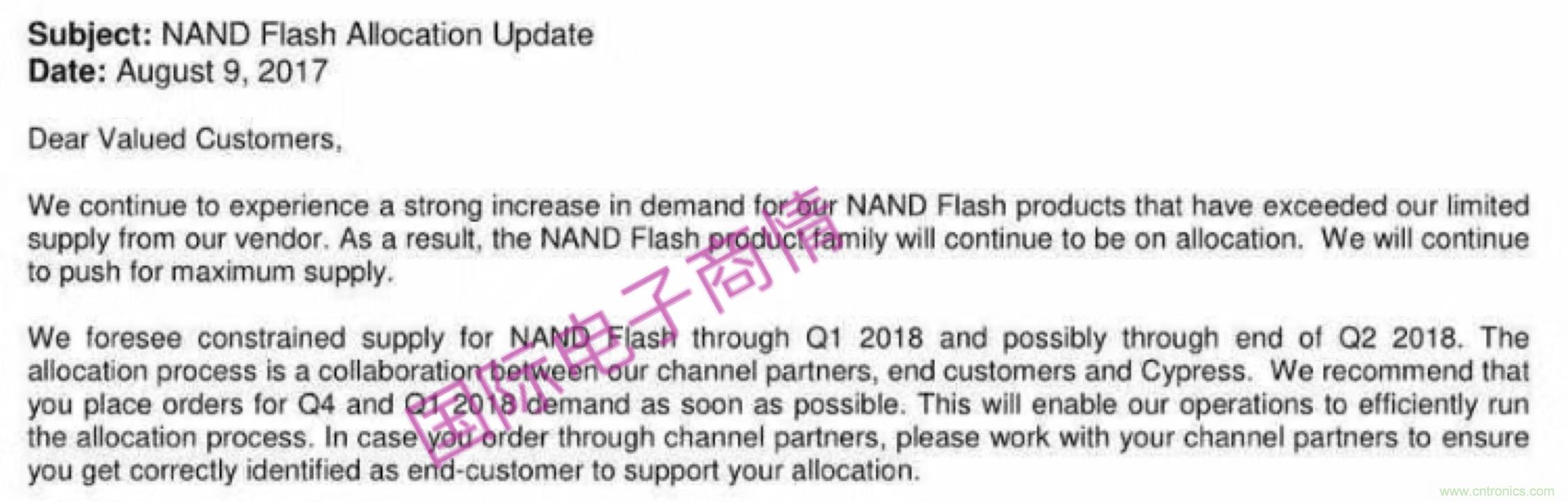 元器件缺货燃爆2017第三季，解析三大重灾区