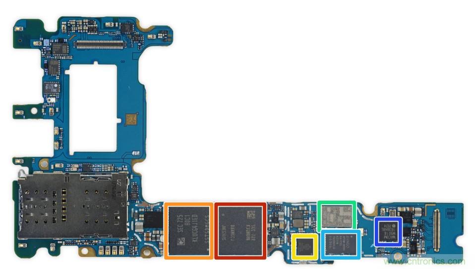 三星Note 8拆解，?？榛?分离式设计成趋势？