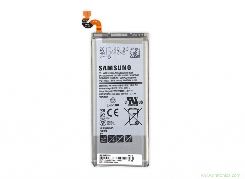 三星Note 8拆解，模块化+分离式设计成趋势？
