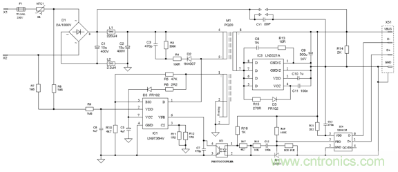 极简电源设计，适应各种快充和适配器设备