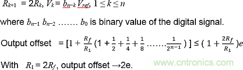 计算各种运放电路的输出失调