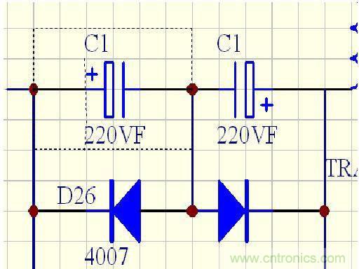 电容器的串并联后的额定电压