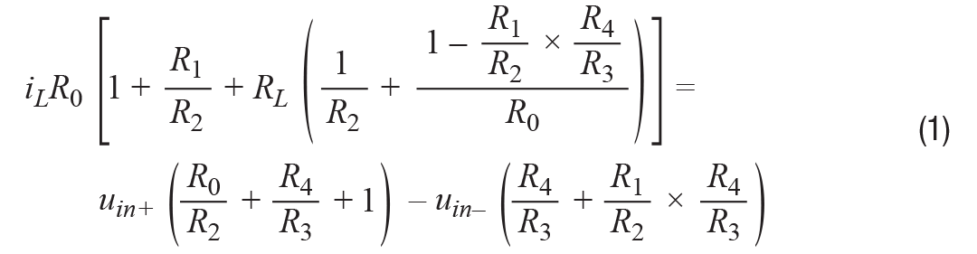 高精度、快速建立的大电流源