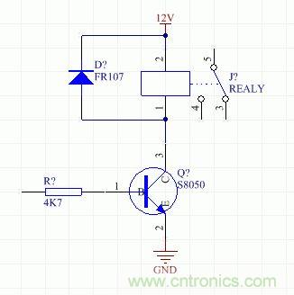 继电器为何要并联二极管