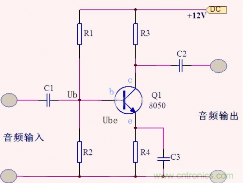 分析三极管放大电路中的偏置电路稳定工作原理 分析三极管放大电路中的偏置电路稳定工作原理