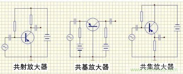 什么是共集、共基、共射放大器？如何分辨3类放大器