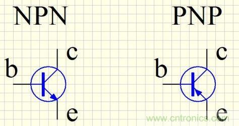 NPN与PNP的区别与判别 ！
