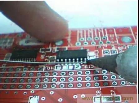 教你怎样焊接贴片IC 教你怎样焊接贴片IC