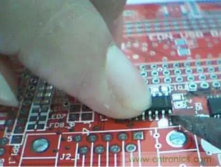 教你怎样焊接贴片IC 教你怎样焊接贴片IC