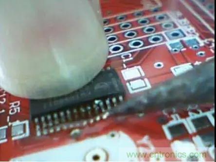 教你怎样焊接贴片IC 教你怎样焊接贴片IC