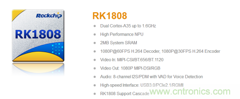年终案例汇总！2019年瑞芯微AI芯片三大应用场景盘点