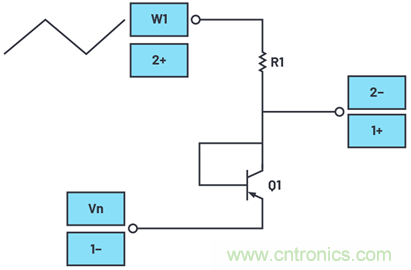 将BJT连接为二极管