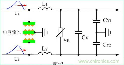 分析电子设备雷击浪涌抗扰