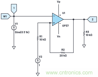 运算放大器用作比较器