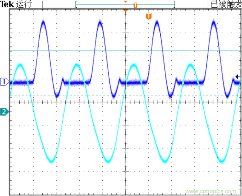 带有三个管脚的压电陶瓷片