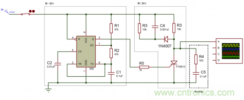 使用缓冲电路的晶闸管 使用缓冲电路的晶闸管