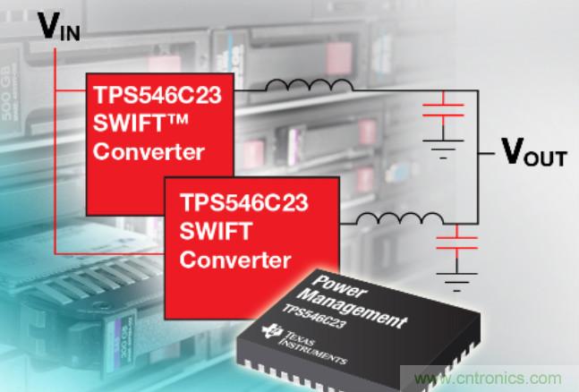 堆叠PowerStack封装电流获得更高功率POL