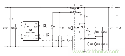 利用超低电流、脉冲频率调制DC-DC转换器降低待机功耗