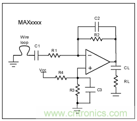 如何通过调整PCB布局来优化音频放大器RF抑制能力？