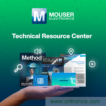 贸泽发布可供搜索技术内容和产品信息的技术资源中心