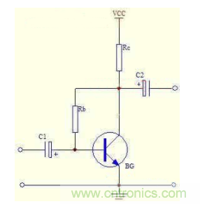 三极管偏置电路:电压负反馈偏置电路 三极管偏置电路:电压负反馈偏置电路