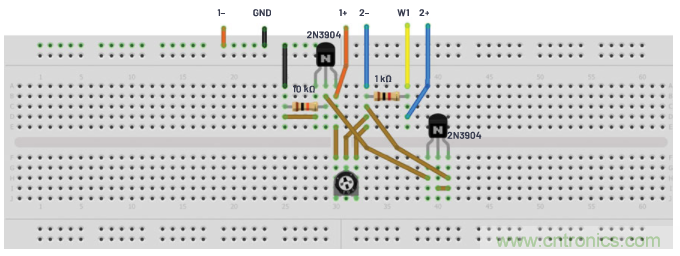 ADALM2000实验:零增益放大器