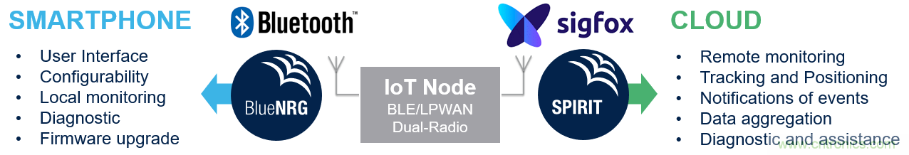 如何在物联网应用中实现双无线电连接？