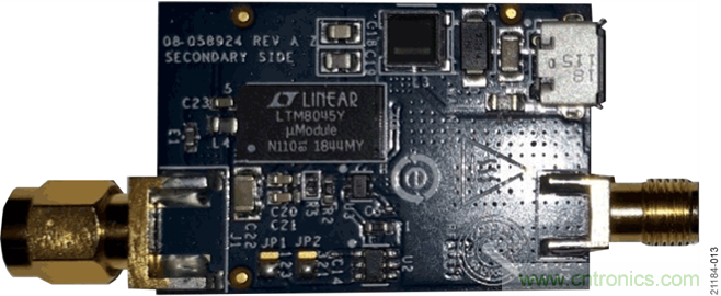 USB供电、915MHz ISM无线电频段、具有过温管理功能的1W功率放大器