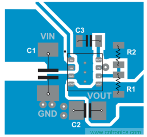 更小的通讯设备系统降压式电源?？? width=