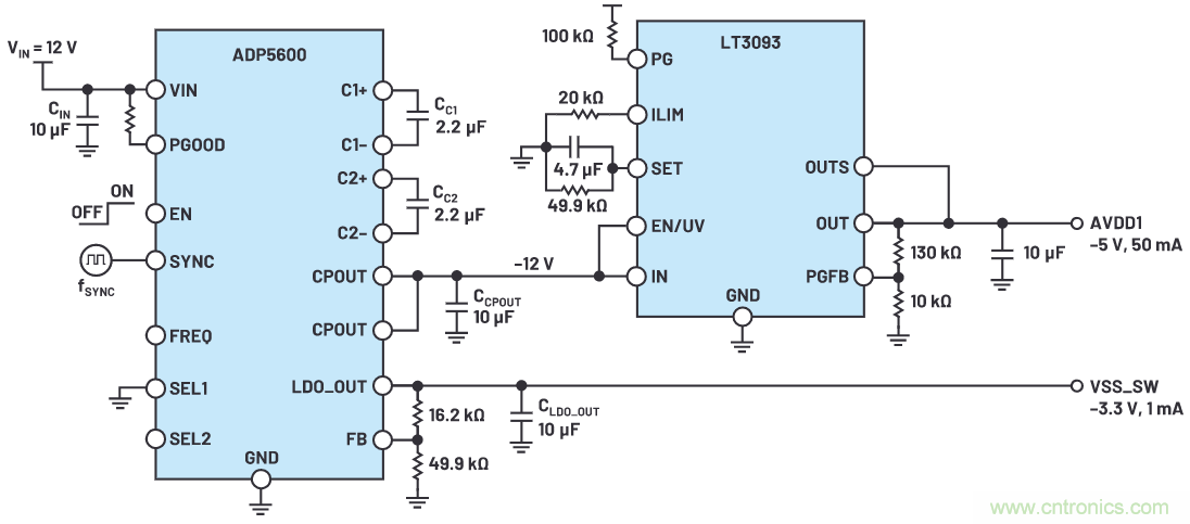 交错式反相电荷泵&mdash;&mdash;第二部分：实现和结果