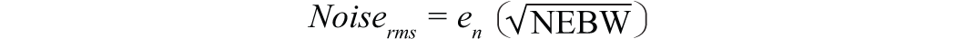 了解及消除1/f噪声