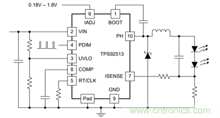 一种改善模拟调光关断性能的方法