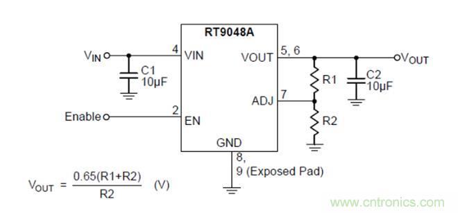 一款具有特别设计的 1.5A 线性稳压器 一款具有特别设计的 1.5A 线性稳压器