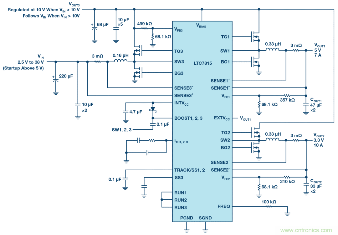车载电子系统供电的三个典型案例解析