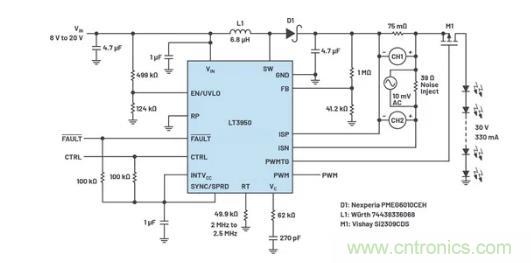 玩转LTspice丨生成LED驱动器的波德图，你学会了没？
