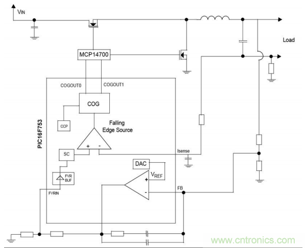 如何使用纯模拟控制的降压和升压电源来实现输出稳压？
