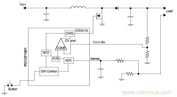 如何使用纯模拟控制的降压和升压电源来实现输出稳压？