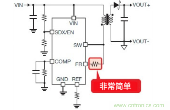 无需光耦的隔离型反激式DC/DC转换器(1)