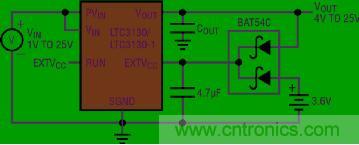 超越传统供电的超低 IQ 降压-升压型转换器
