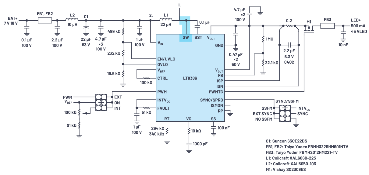 SMPS电感的安装方向会影响辐射吗？