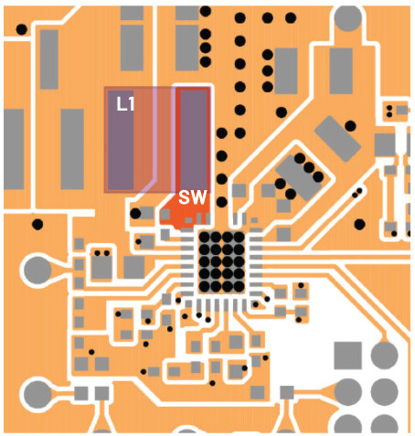 SMPS电感的安装方向会影响辐射吗？