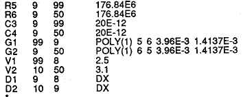 兼容SPICE的运算放大器宏模型