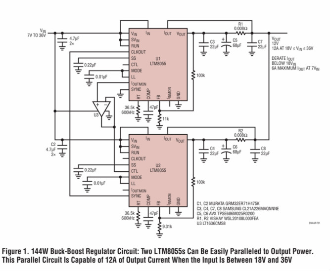 助你轻松并联增加输出功率，这款&mu;Module稳压器你爱了没？